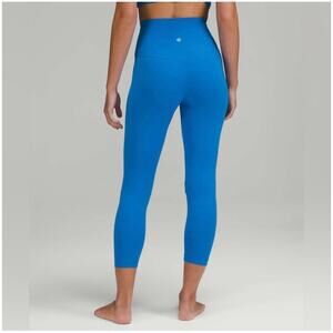 Lululemon Leggings Womens 14 Blue Align High Rise 25" Poolside Yoga Athletic Gym